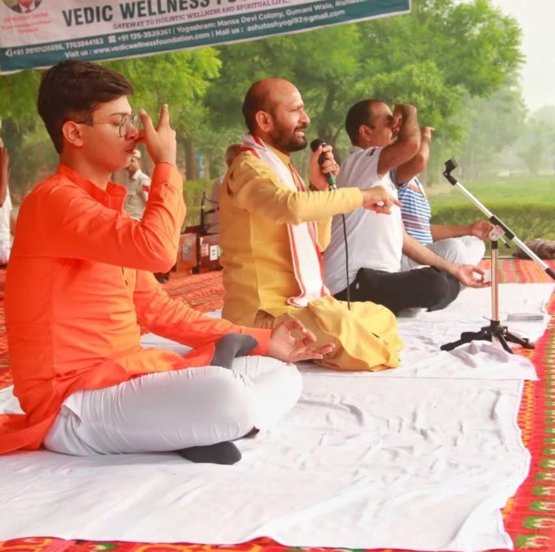 Yoga session